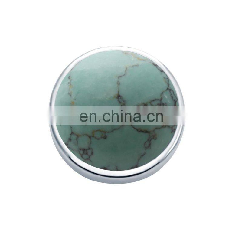 New Popular Wholesale Large Fancy Natural Stone Brooch Pins For Woman Many Colors Choose By Yourslef