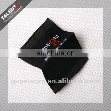 custom sports activity wear woven main label for garment