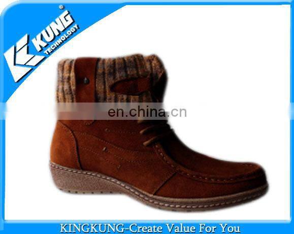 ladies fashion shoes suede terrace shoe for women