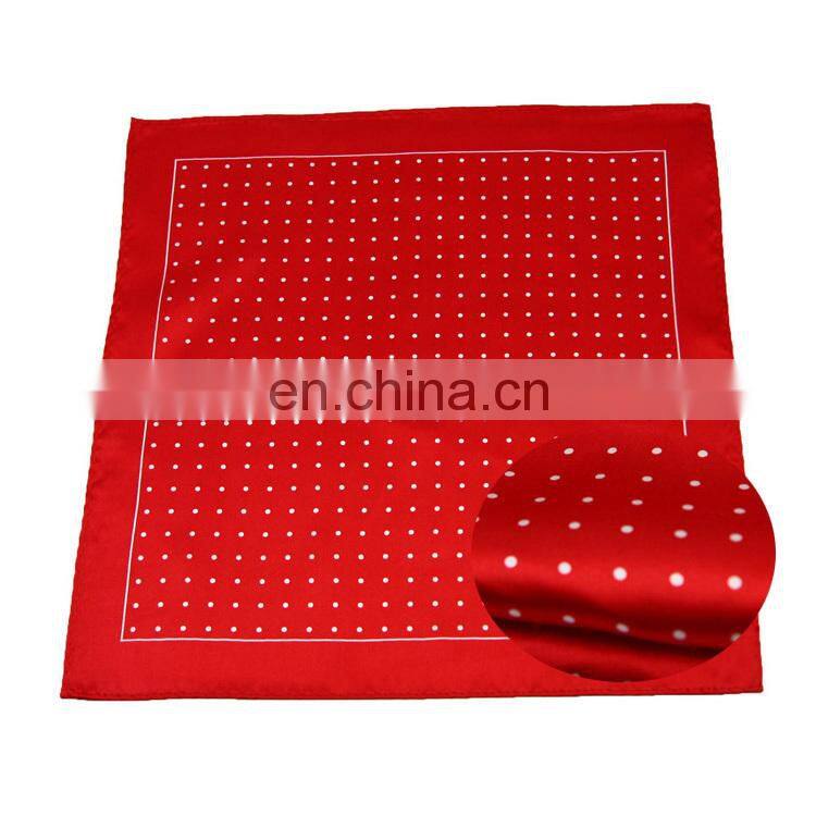fashion dot silk scarf with high quality