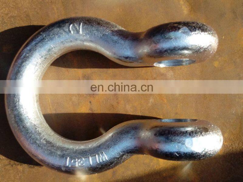 US type color screw pin bow shackle