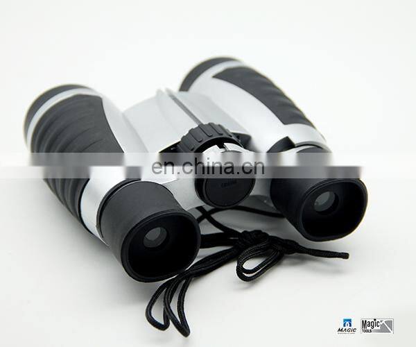 Ruby Colored UV Coated Optics Compact Binoculars With Protective Nylon Carrying Pouch