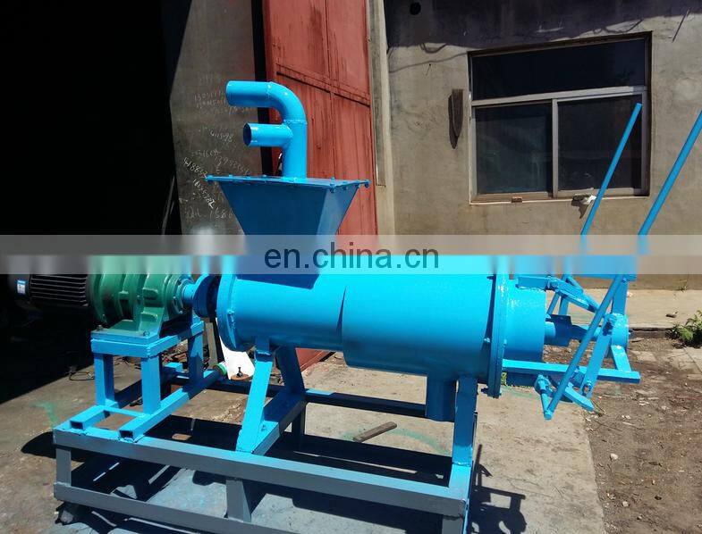 poultry manure separator dung screw press dewatering machine