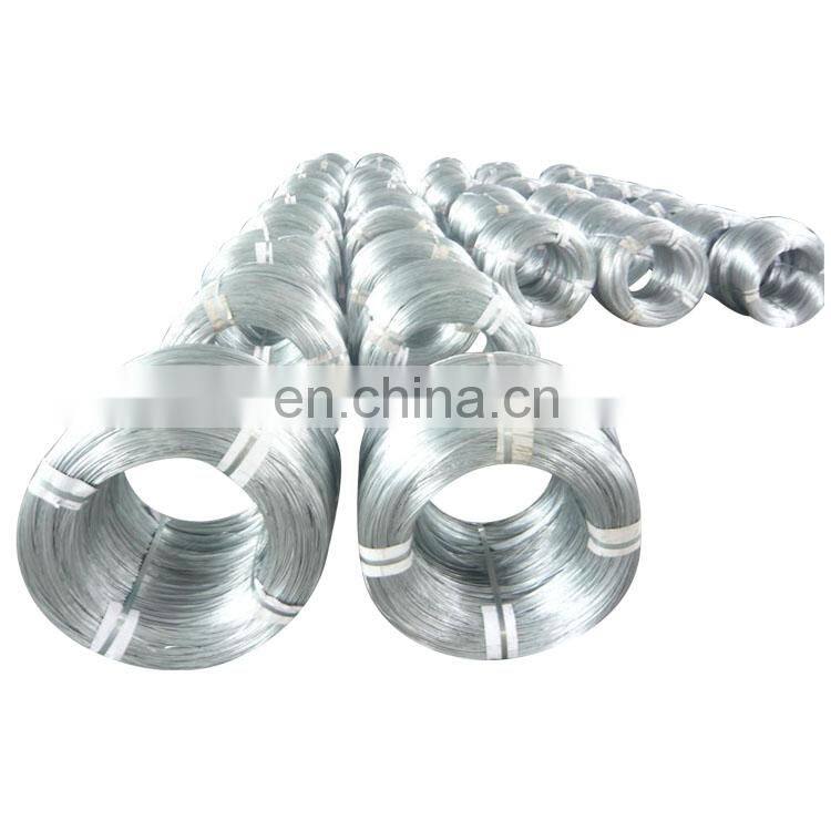 China manufacturer customized thin galvanized iron wire factory