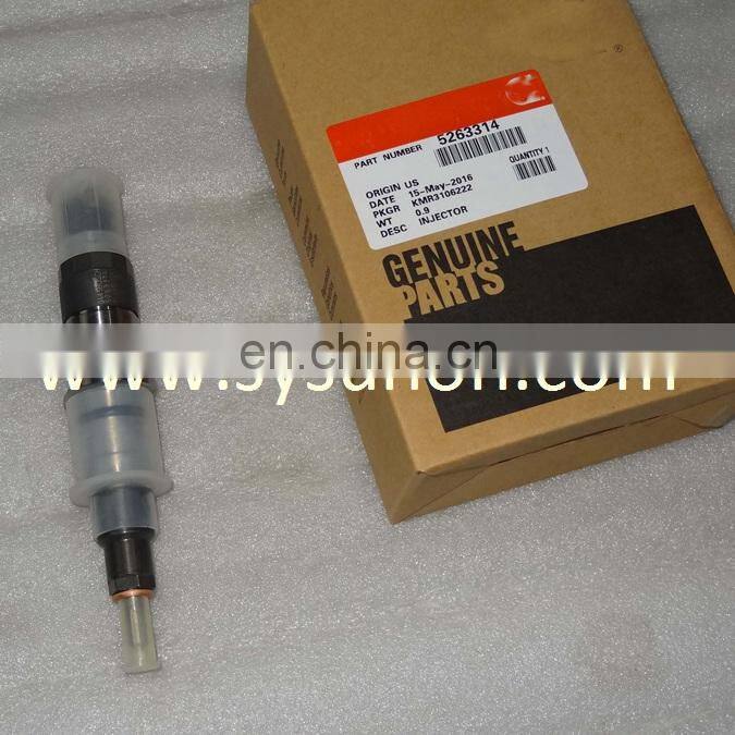 diesel fuel system parts fuel injector 0445120251 5263314 4945381 5263262 QSB6.7 fuel injector assembly for construction machine