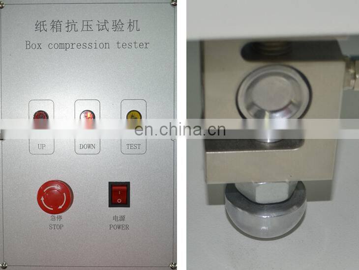 Corrugated Carton Compression Tester + Packaging Box Compress Tester