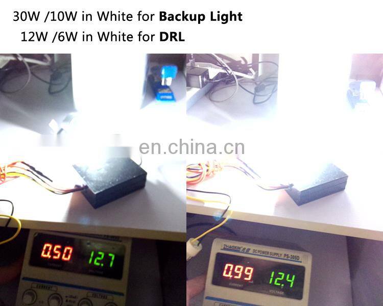 Dual Colors 1156 7440 3156 Canbus 21W LED Turn Signal Light with DRL Function and Brake Light Function