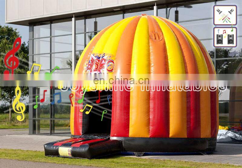 Party Rentals Used Inflatable Bouncing Castles Jumping Disco Dome Bounce House Commercial Bouncy Castle Disco For Sale