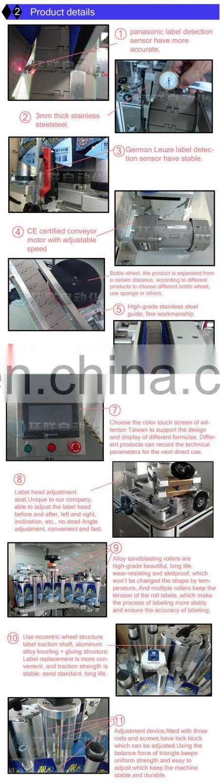 Automatic Packaging Machine for Labeling On Round Bottle