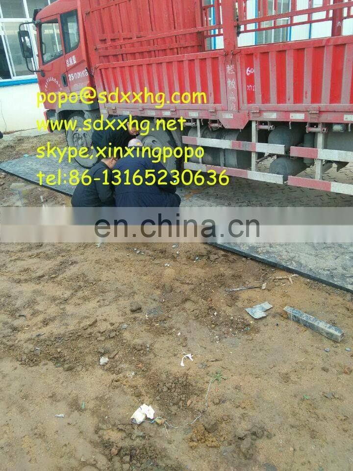 High Modulus Polyethylene (HMPE) road panels/ hmwpe ground protection mats