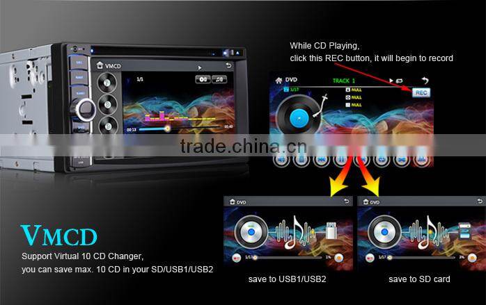 Erisin ES890G 6.2" Touch Screen Car DVD Player 3G GPS TV Radio RDS