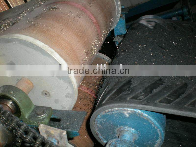 Scrap rubber recycling plant