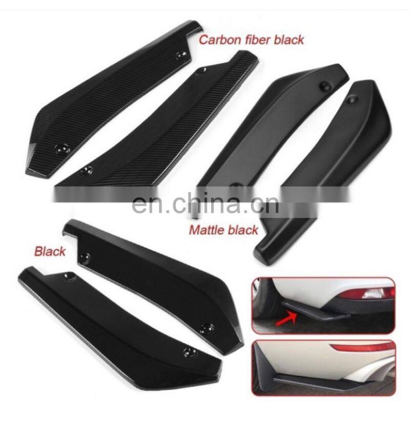 Auto Parts Universal Rear Bumper Corner Universal car parts Rear Corner Universal Rear Diffusers For All Car Wrap Angles