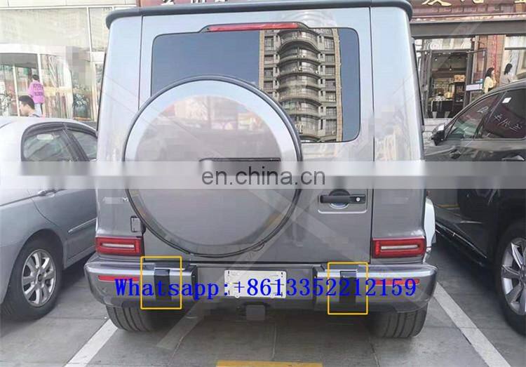G class w464 G63 G500 eurocar style front bumper rear bumper cover for G wagon w463A G500 G63 dry carbon fiber bumper cover