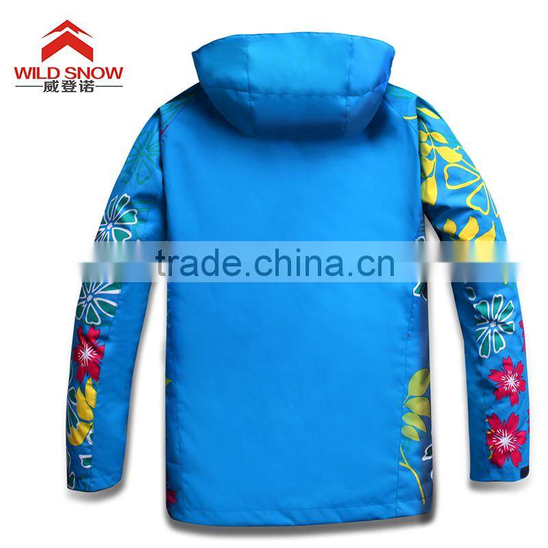 waterproof warm colorful new design jacket for female for lady