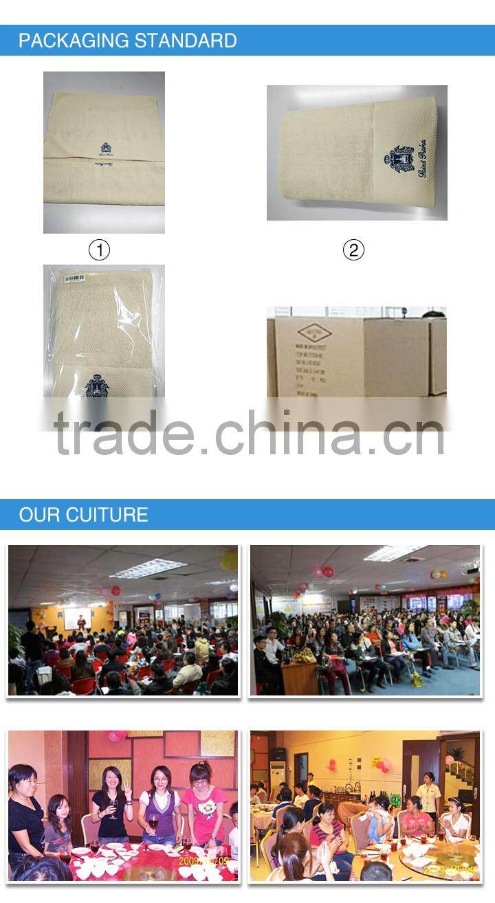 2016 Customized Logo 100% Cotton Promotional Golf Towel