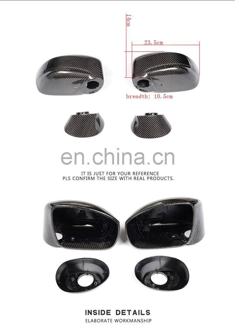 R35 Racing Carbon Car Back Mirror Cap for Nissa n R35 GTR 2009-2015