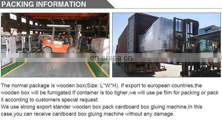 ZH-1050PC-Four Six Corners Fully Automatic Cake Box Carton Box Folding Gluing Machine
