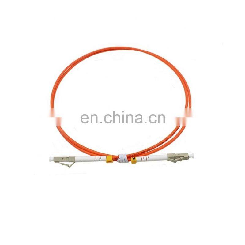 LC/UPC-LC/UPC Fiber Optic Patch cord Simplex SM G652D G657A MM OM1 OM2 OM4 OM3 Fiber Cable 10m LCLC