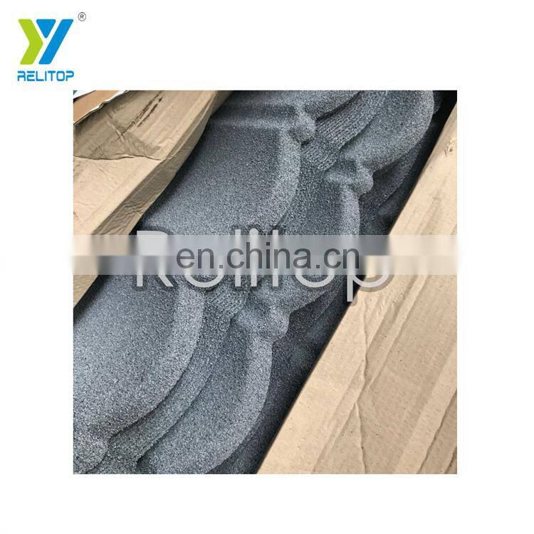 Custom-made Storm Resistant Old Metal Roofing Renovation Material  Stone Coated Steel In Cantonment House Bivouac House Roof