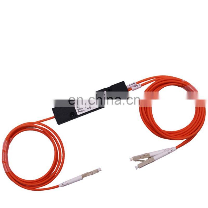 MT-1084-LC Wholesale 1*2 1*4 1*8 1*16 1*32 2mm 3mm Plastic Multimode LC OM1 Optical Box Splitter