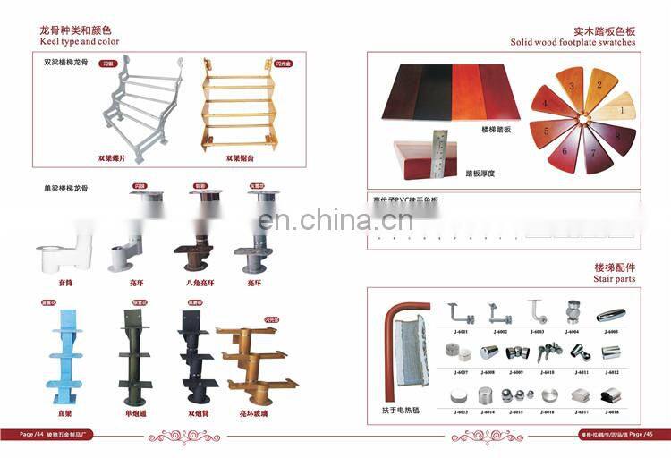 All Kinds of design residential indoor stairs prefabricated staircase/stairs for your house/Villa