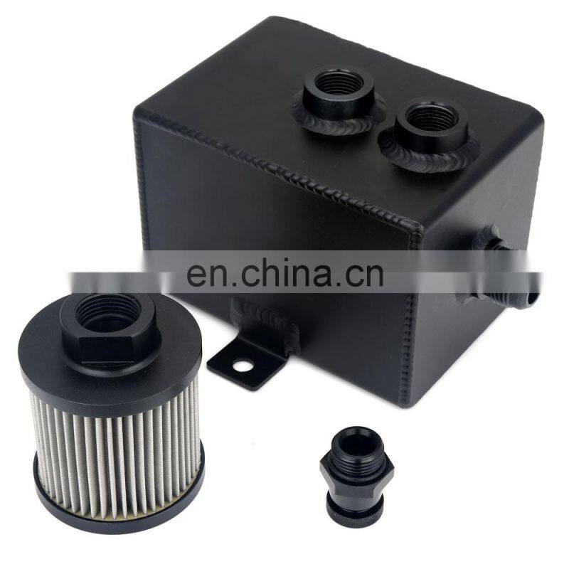 10 AN 2L baffled design Oil catch Can tank