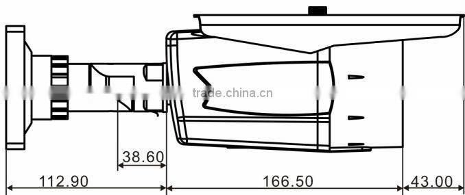 POE 5 Megapixel Network Camera