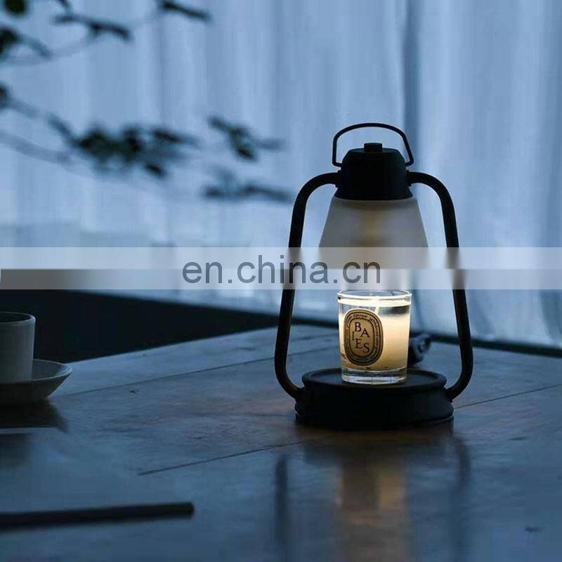 Non-Electric Beacone Classic Indoor Candle Warmer Lamp Wholesale Scented Wax Burner Frameless Top-Down Candle Warmer Table Lamp