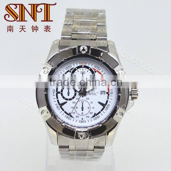 High quality watch stainless steel watch with various colors available
