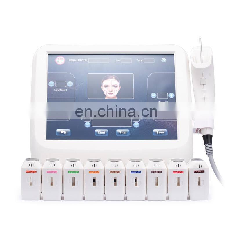 4d 12 lines Salon Beauty Machine come with cartridges for anti-aging