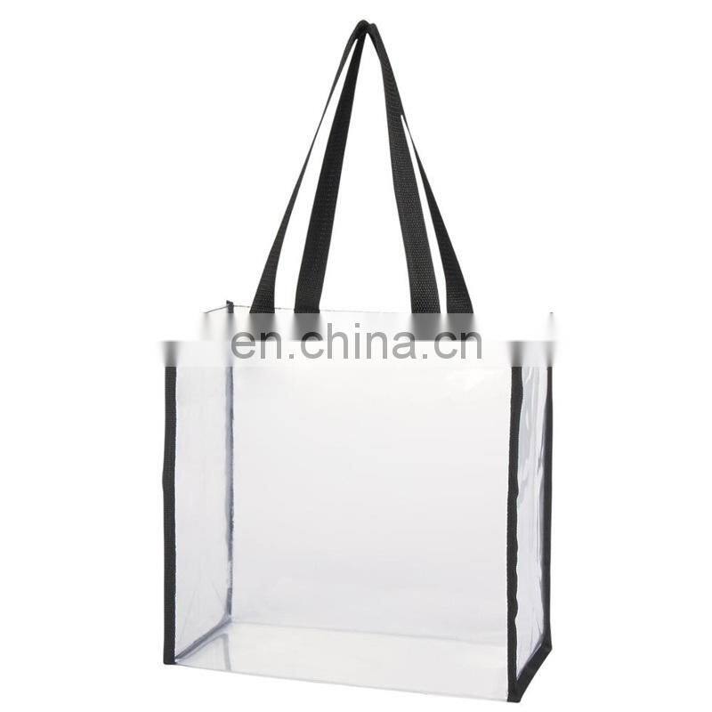 Best Selling Custom Promotional Waterproof Women Tote Transparent PVC Cosmetic Bag
