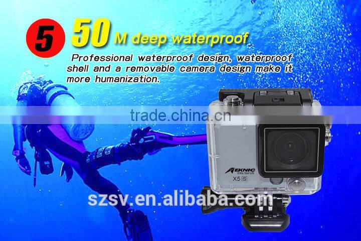 2015 High Quality And New Design 4K Wifi Sports Cameras New Sports cameras Manufacturer