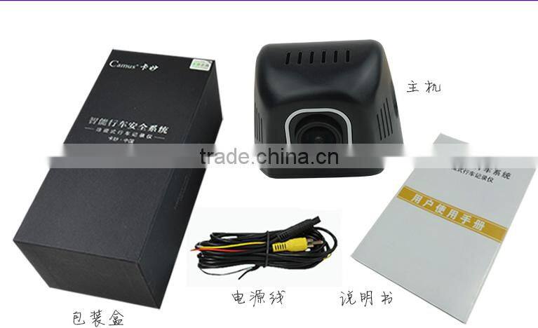 Universal 1080P Hidden WIFI DVR no screen NTK 96658 Chipset DVR one way dvr