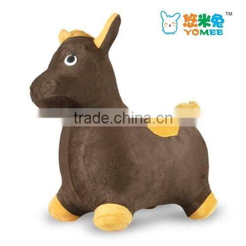 jumping horse animal hopper jump ball cloth