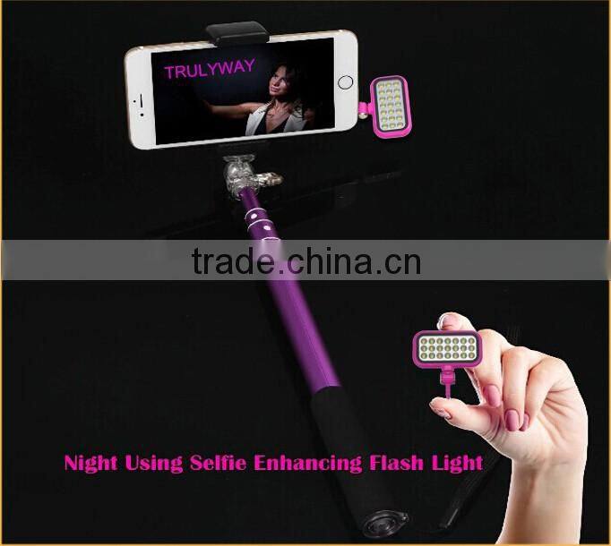 Built-in 21leds led flash light mobile phone led selfie flash light hot trend products 2016