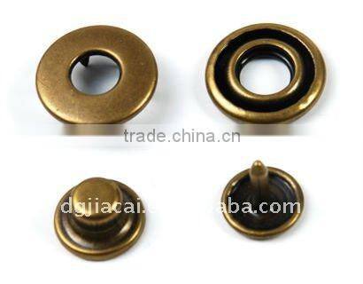 ss plain small brass button