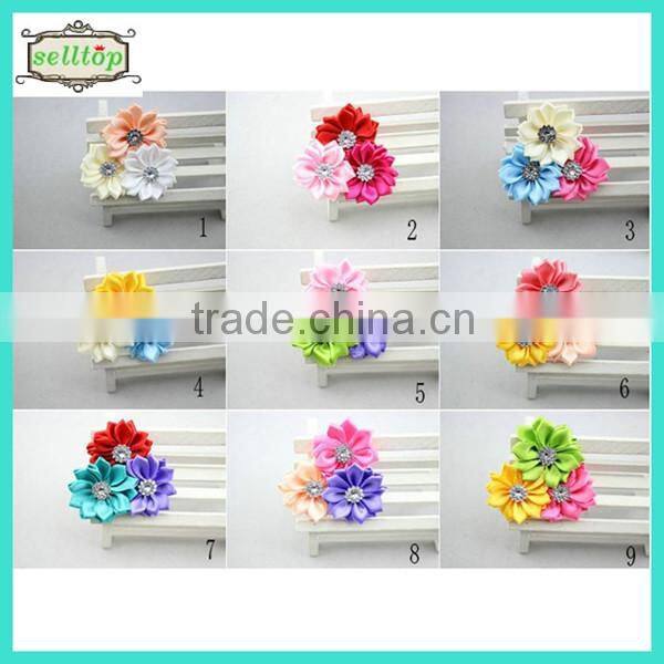 Cheaper hot sale 9cm ribbon flower machine