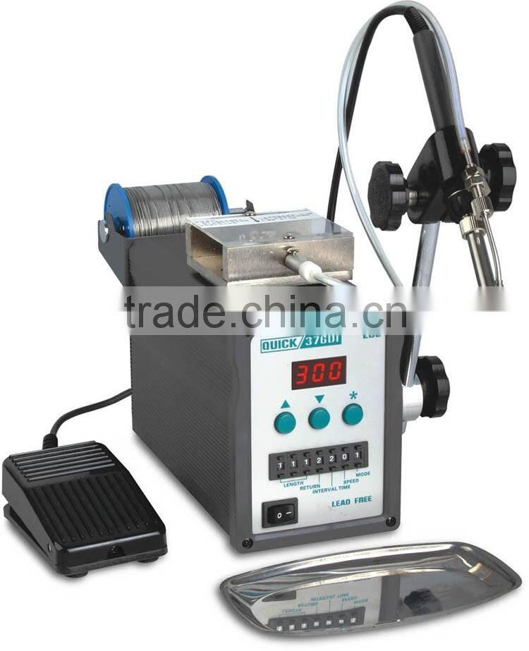 2016 quick 376D/376DI auto cable feeder soldering station