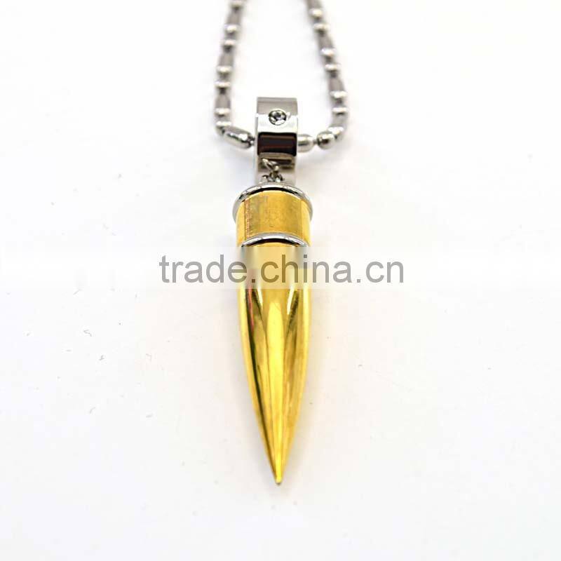 wholesale fashion jewelry costume jewelry gold 316l stainless steel jewelry gold pendant