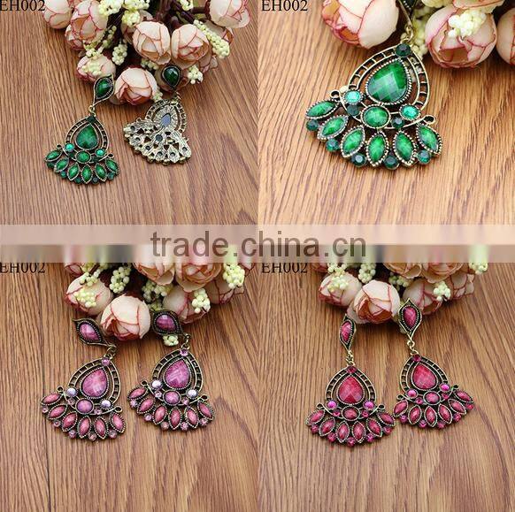 beautiful vintage drop beads hooks fancy earring designer