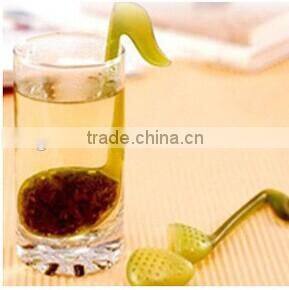 Cute Lovely Music Note shape plastic tea strainer