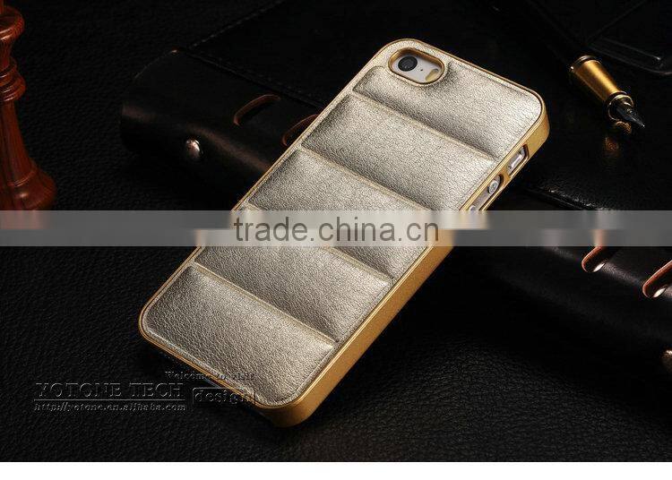 For iphone 6 leather case /Hard PC back soft PU leather Case for Iphone 6 6S phone protective case