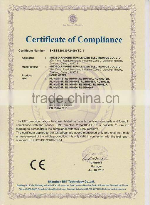 LED HOUR METER VOLATILE MEMORY LOW & HIGH CHARGE WARNING