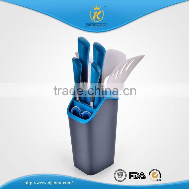 KITCHEN KING chef/slicer/utility/paring knife with nylon tools set