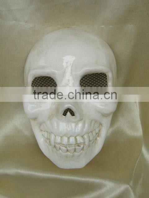 halloween party mask pvc blank white mask