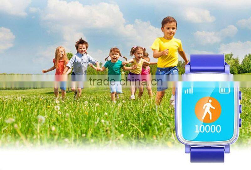 Colorful 1.44inch Screen Kids Phone Wrist Watch Mobile Phone GPS Child Locator Watch