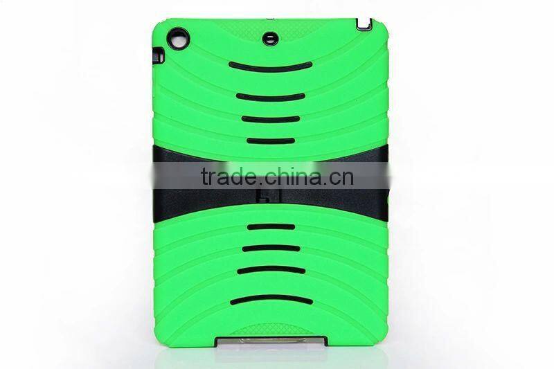 Tablet case For iPad Air 2 Electric wave line heavy duty shock proof case