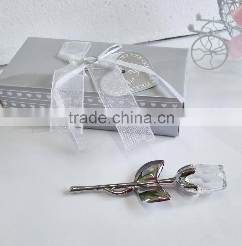 Crystal Indian wedding decorations Choice Rose decoration Bridal Shower Party Return Gifts for Guest