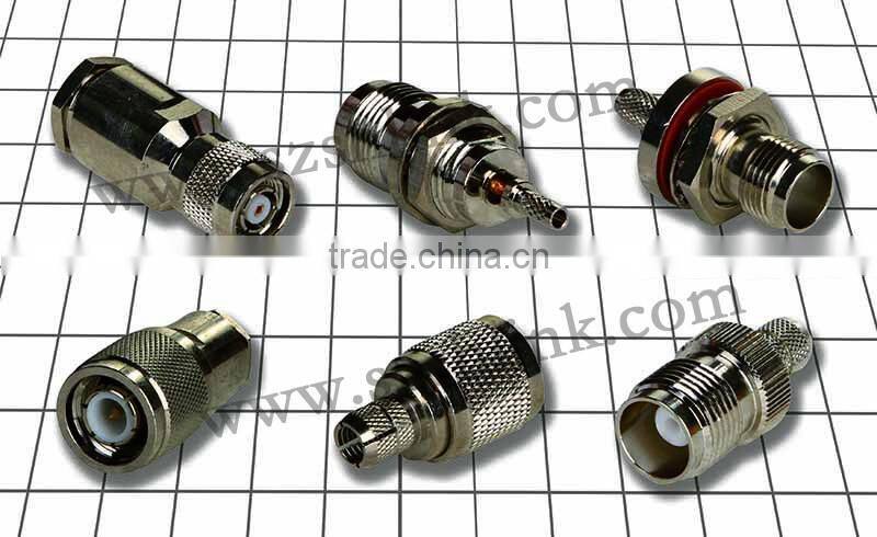 RF COAXIAL CONNECTOR,TYPE TNC CONNECTOR, 50OHM,RIGHT ANGLE/PLUG,MALE,MATCHING.